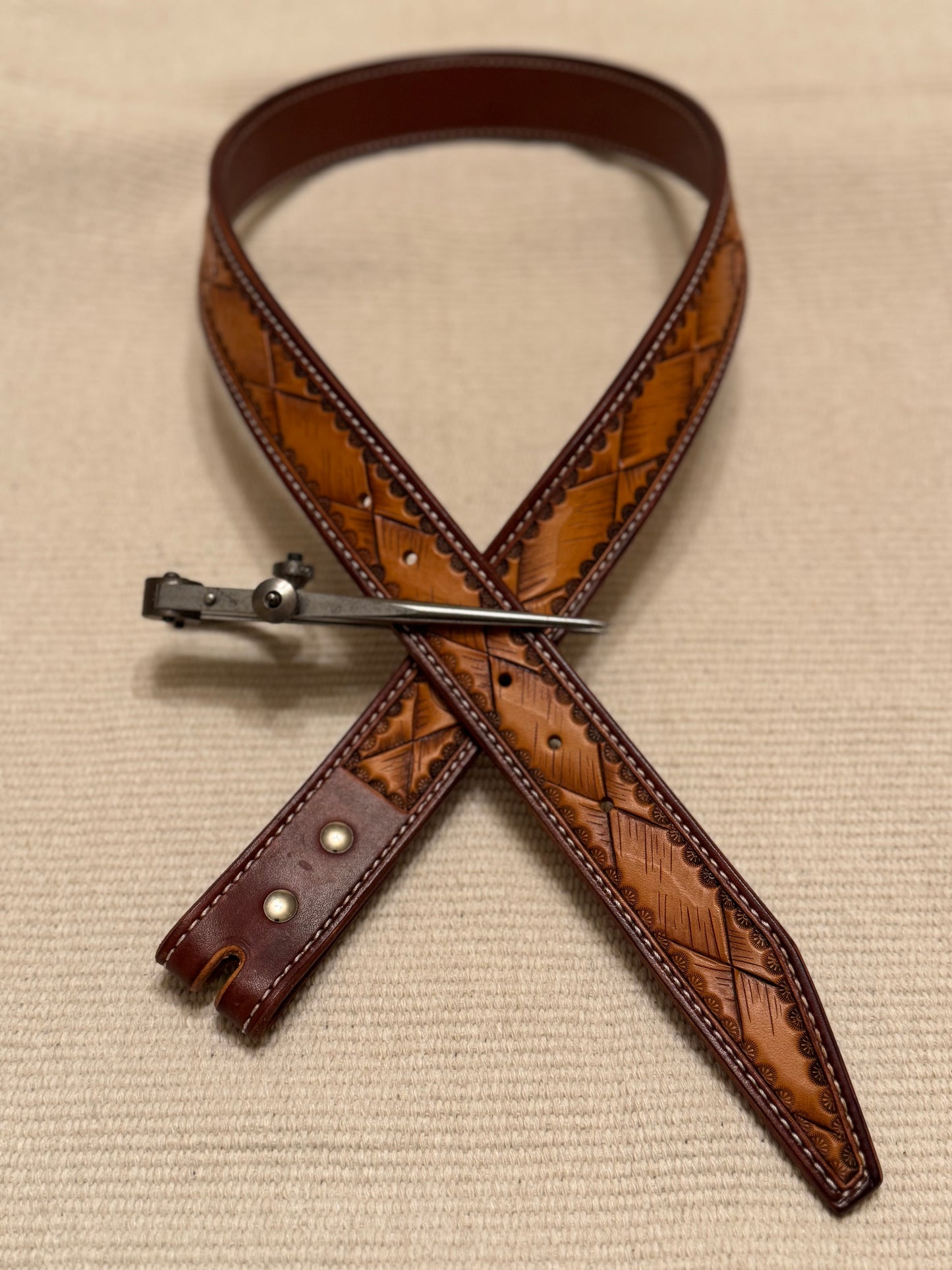 Basket Carve Belt (36”)