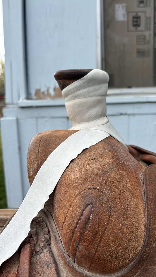Smooth Mule Hide Horn Wrap