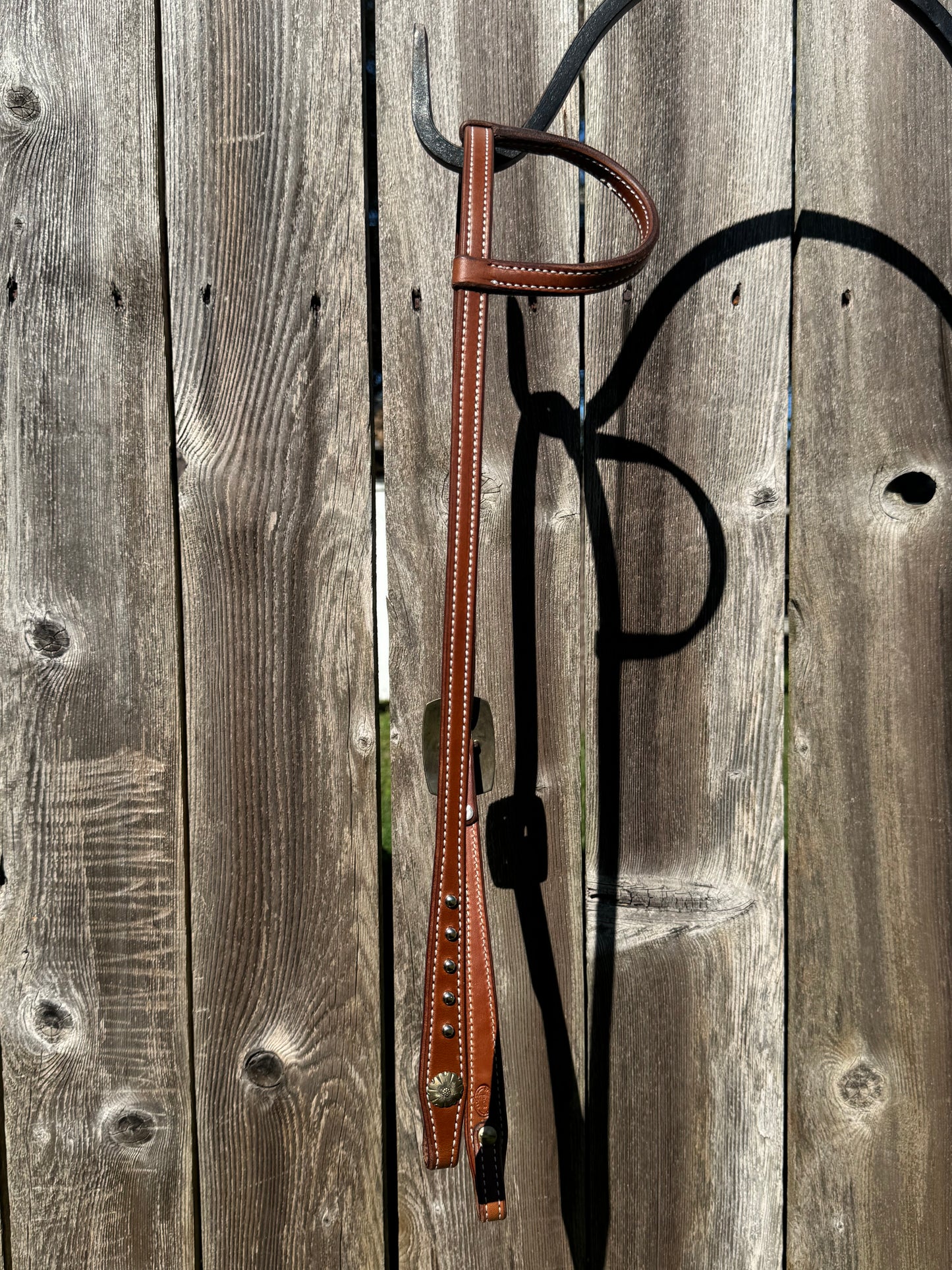 5/8” Brown Slide Ear Bridle with PH Hardware