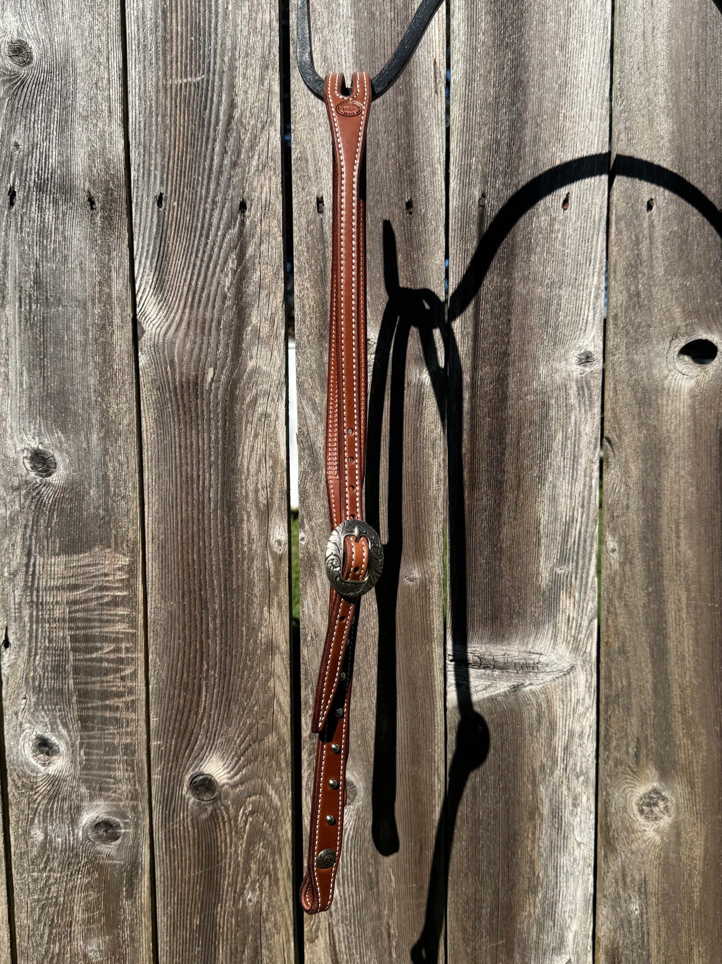 5/8” Brown Split Ear Bridle with JWP Hardware